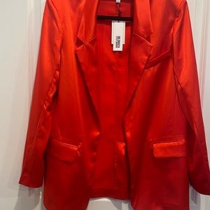 Red Blazer bought from Nordstrom never worn